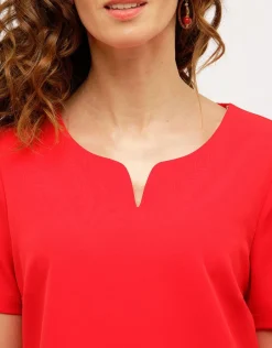 Clearance Robe chic rouge Robes|Robes & Jupes
