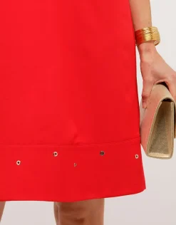 Clearance Robe chic rouge Robes|Robes & Jupes