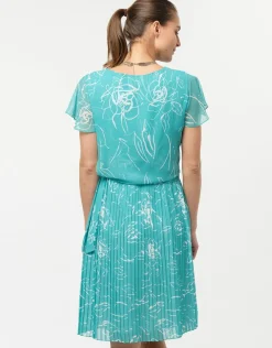 Online Robe chic turquoise Robes|Robes & Jupes