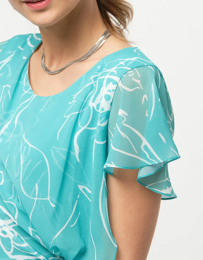 Online Robe chic turquoise Robes|Robes & Jupes
