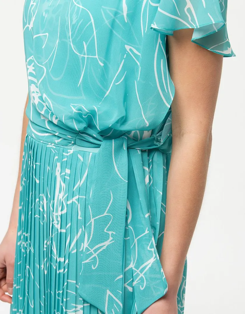 Online Robe chic turquoise Robes|Robes & Jupes