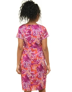 Hot Robe chic violet coton Robes|Robes & Jupes