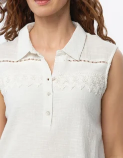 Clearance Robe coton écru Robes|Robes & Jupes