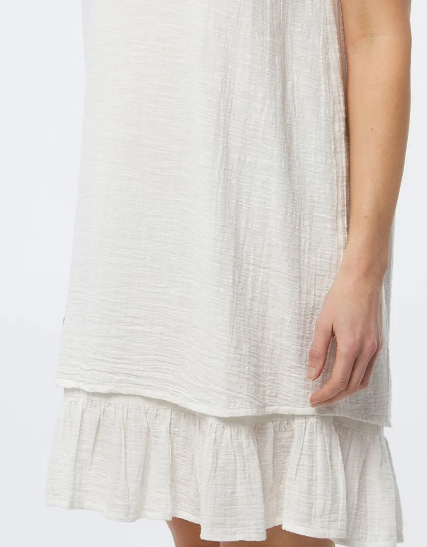 Clearance Robe coton écru Robes|Robes & Jupes