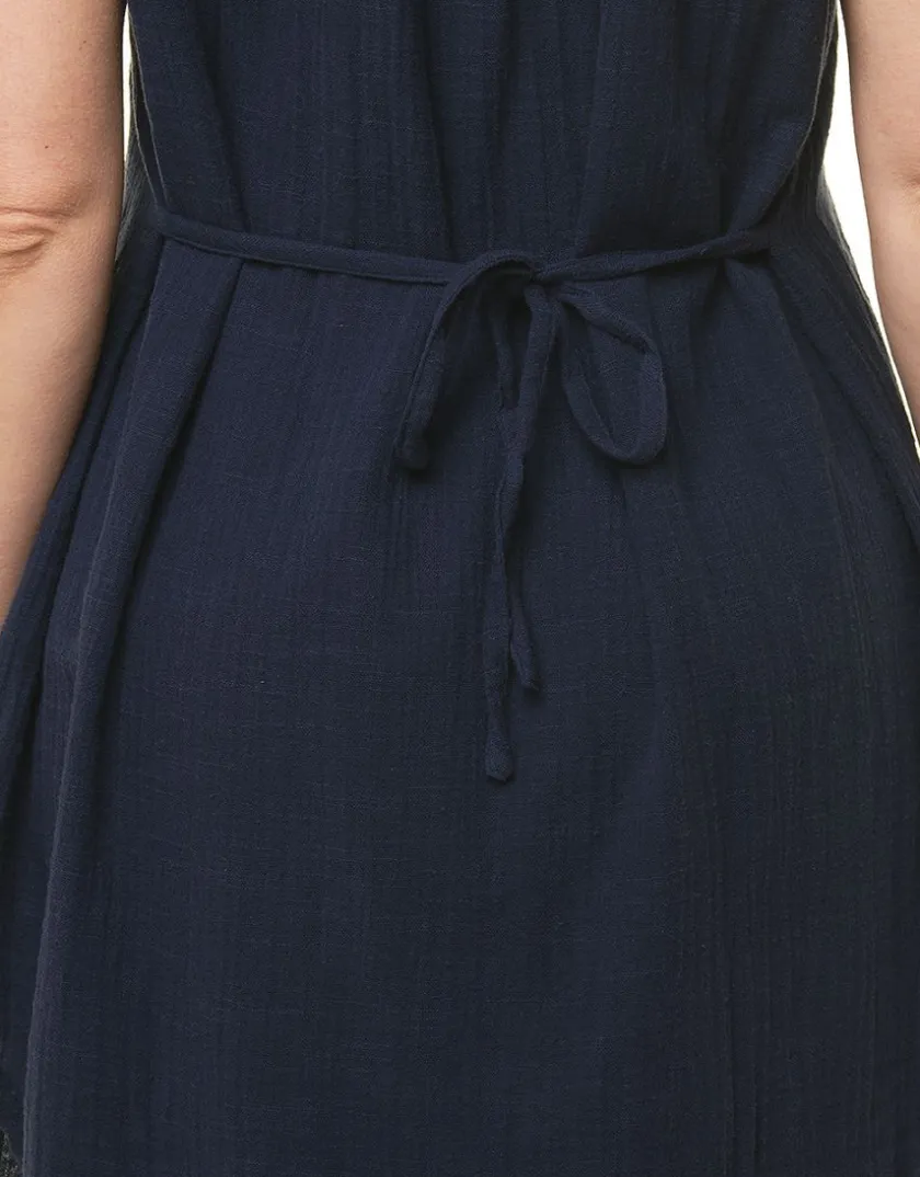 Sale Robe coton marine Robes|Robes & Jupes