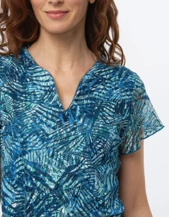 New Robe dentelle bleu Robes|Robes & Jupes