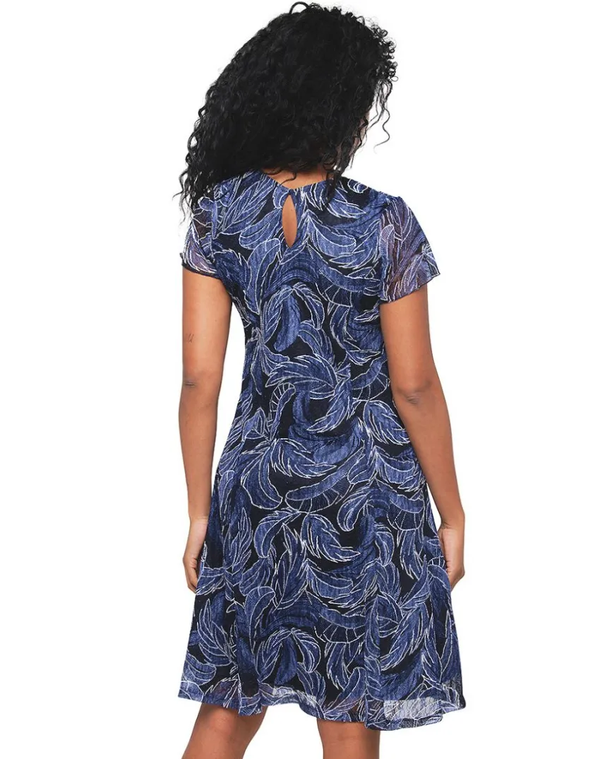 Sale Robe dentelle bleue Robes|Robes & Jupes