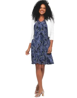 Sale Robe dentelle bleue Robes|Robes & Jupes