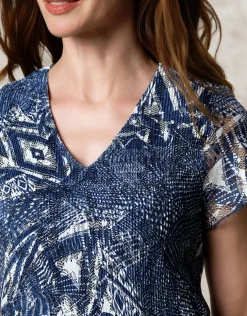 Hot Robe dentelle marine Robes|Robes & Jupes