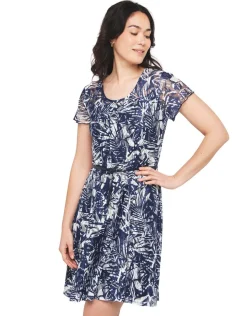 Sale Robe dentelle marine Robes|Robes & Jupes