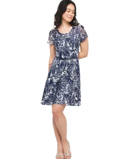Sale Robe dentelle marine Robes|Robes & Jupes
