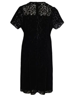 Outlet Robe dentelle noire Robes|Robes & Jupes
