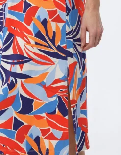 Clearance Robe fluide multicolore Robes|Robes & Jupes