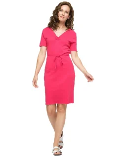 Sale Robe fuchsia 100% coton Robes & Jupes|Robes