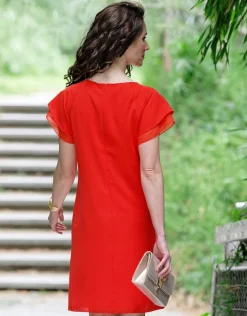 New Robe habillée orange Robes|Robes & Jupes