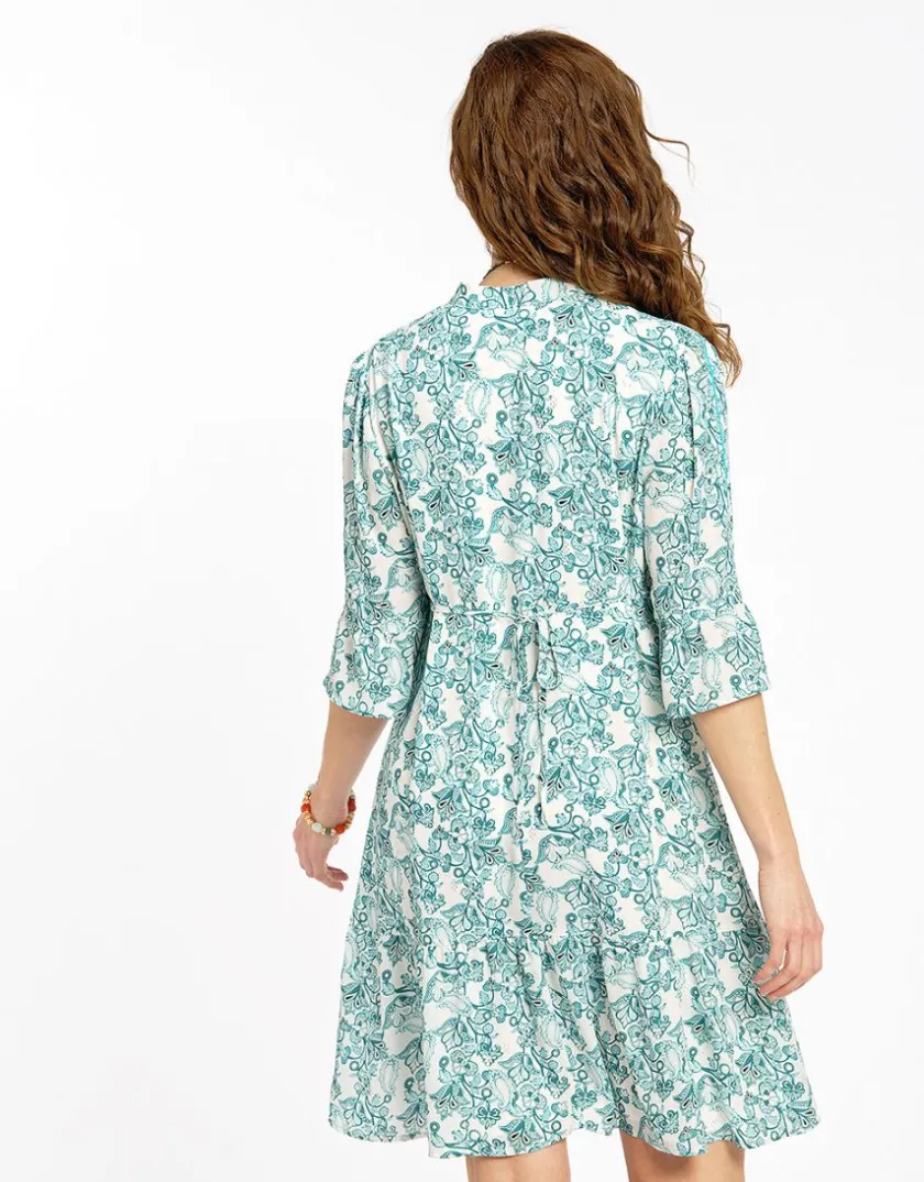 Outlet Robe habillée turquoise Robes|Robes & Jupes