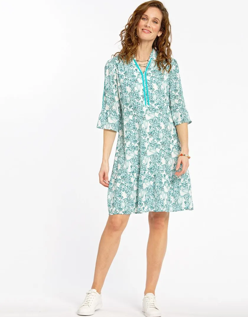 Outlet Robe habillée turquoise Robes|Robes & Jupes