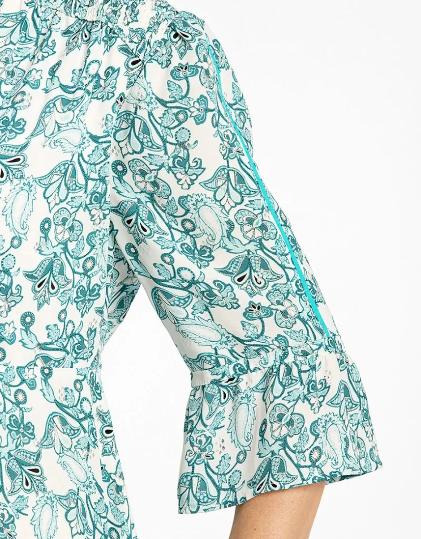 Outlet Robe habillée turquoise Robes|Robes & Jupes