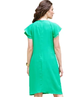 Discount Robe habillée vert vif Robes|Robes & Jupes