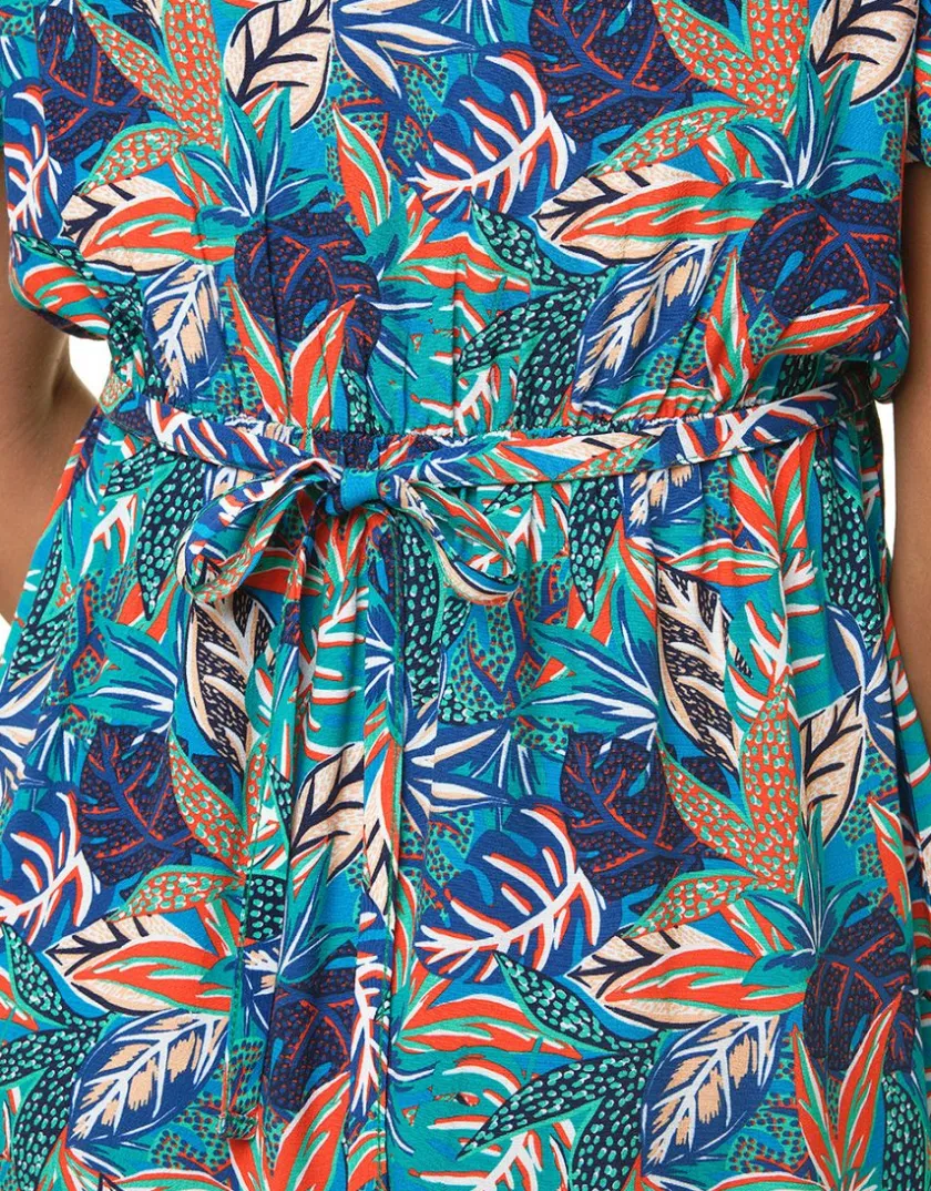 Best Robe imprimé bleu Robes|Robes & Jupes