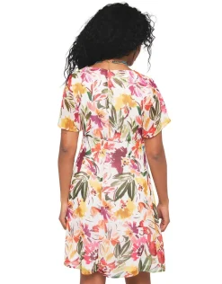 Hot Robe imprimé floral Robes|Robes & Jupes