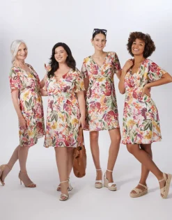 Hot Robe imprimé floral Robes|Robes & Jupes