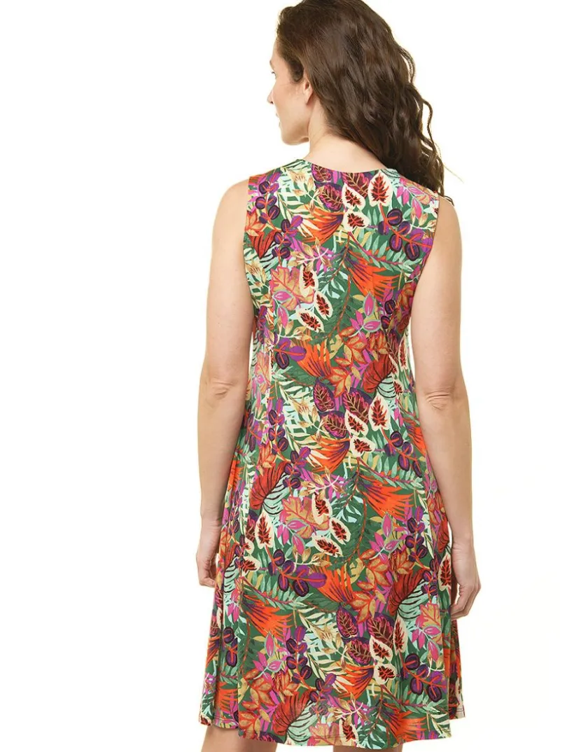 Online Robe imprimé orange Robes & Jupes|Robes