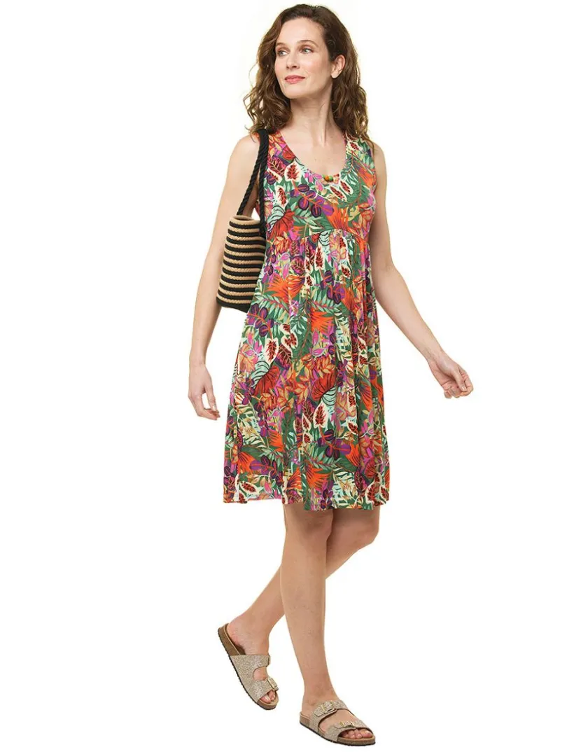 Online Robe imprimé orange Robes & Jupes|Robes