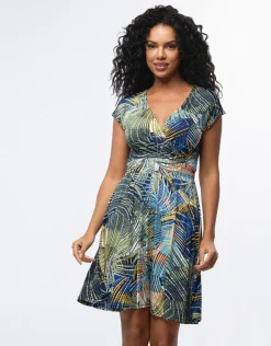 Best Robe imprimé tropical Robes|Robes & Jupes
