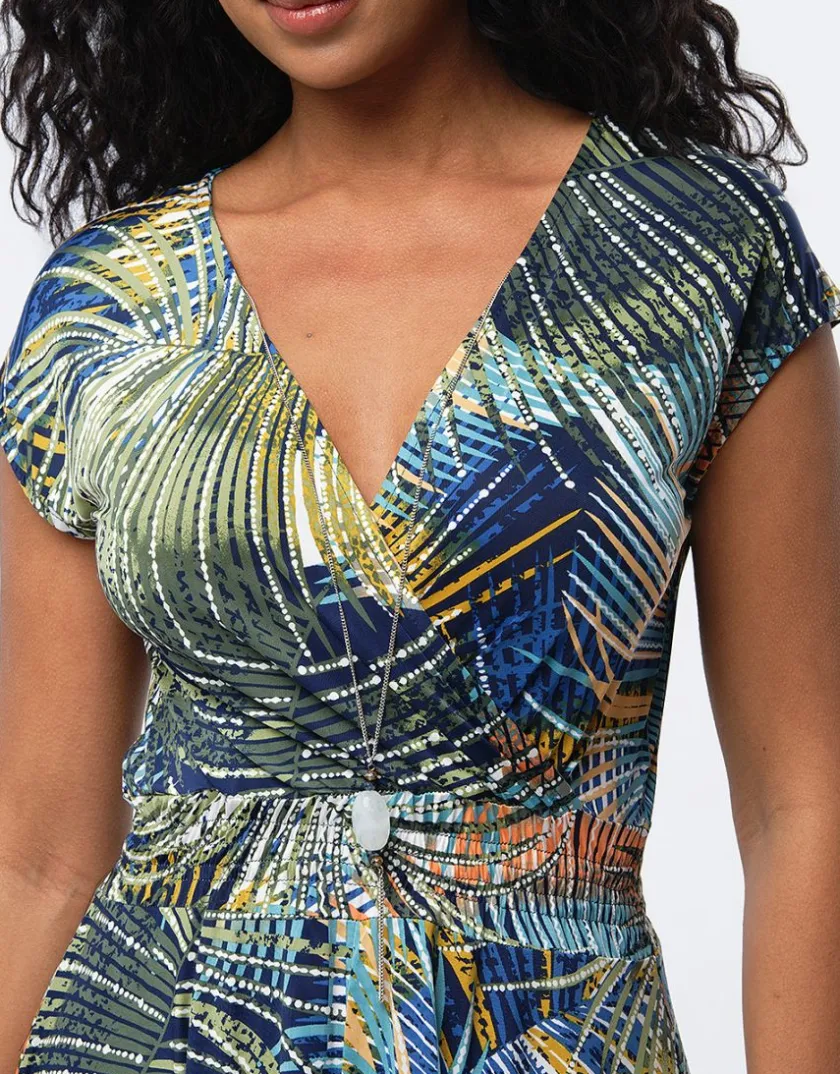 Best Robe imprimé tropical Robes|Robes & Jupes