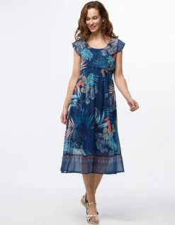 New Robe longue bleu Robes|Robes & Jupes