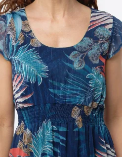 New Robe longue bleu Robes|Robes & Jupes