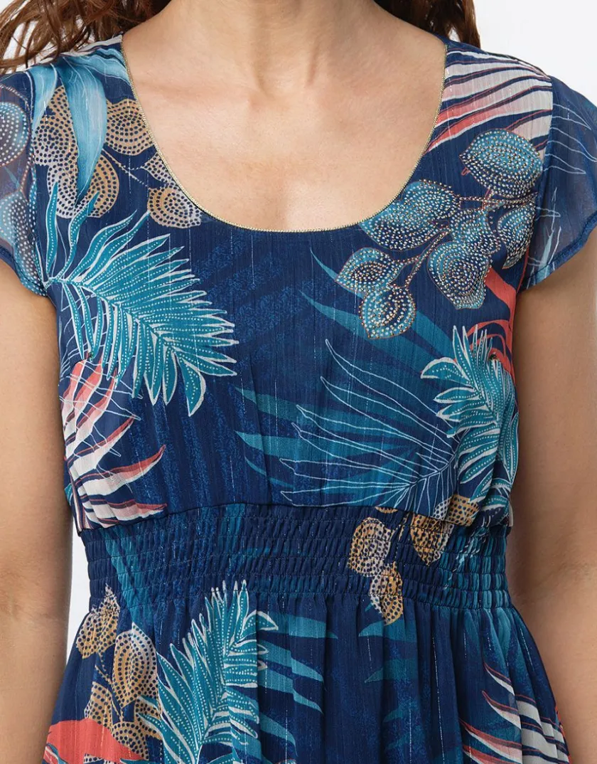 New Robe longue bleu Robes|Robes & Jupes
