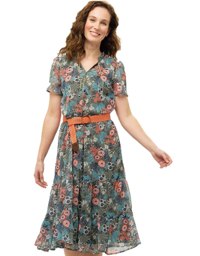 Outlet Robe longue imprimée Robes|Robes & Jupes