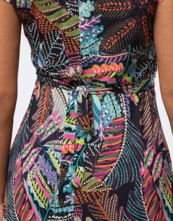Outlet Robe longue multicolore Robes|Robes & Jupes