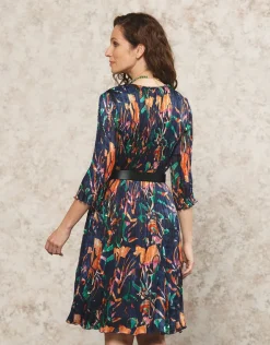 Online Robe longue plissée Robes|Robes & Jupes