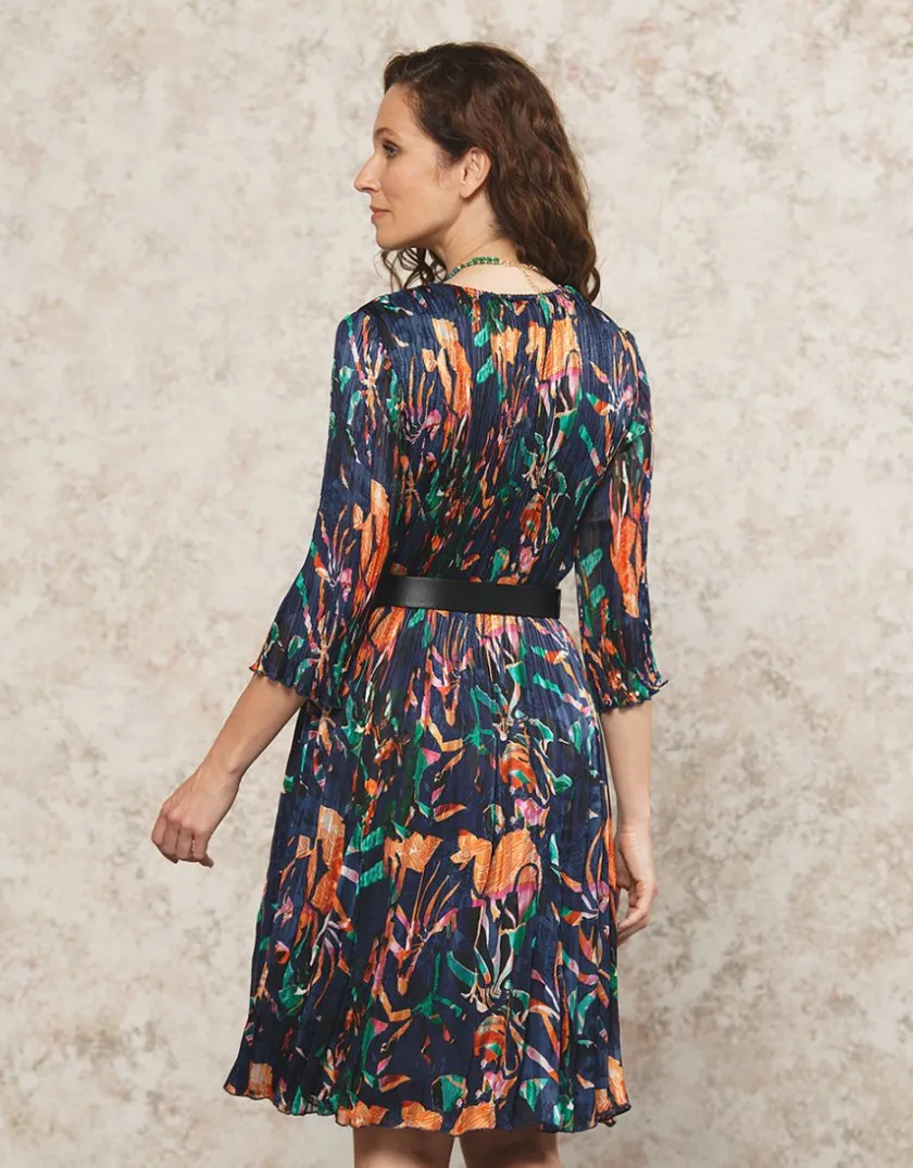 Online Robe longue plissée Robes|Robes & Jupes