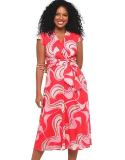 Outlet Robe longue rose chic Robes|Robes & Jupes
