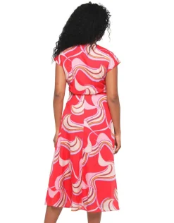 Outlet Robe longue rose chic Robes|Robes & Jupes