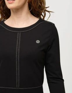 Discount Robe maille noire Robes|Robes & Jupes