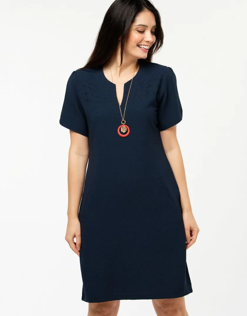 Discount Robe marine droite Robes|Robes & Jupes