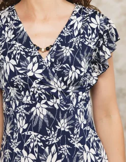 Online Robe motif floral Robes|Robes & Jupes