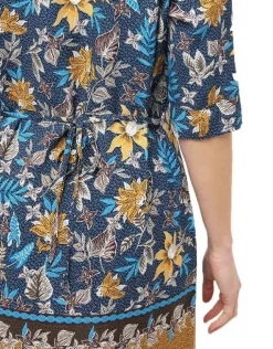 New Robe motifs floraux bleu Robes|Robes & Jupes