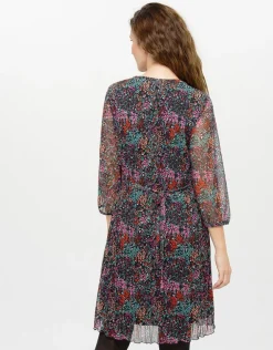 Clearance Robe plissée imprimée Robes|Robes & Jupes