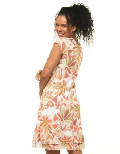 Fashion Robe rose coton Robes|Robes & Jupes