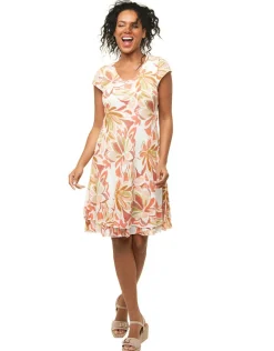 Fashion Robe rose coton Robes|Robes & Jupes