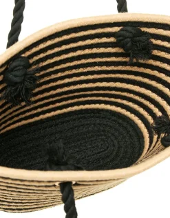 Clearance Sac panier noir Maroquinerie|Accessoires