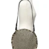Sale Sac rond paille noir Maroquinerie|Accessoires