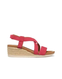 Clearance Sandales compensées rouge GEOX Sandales