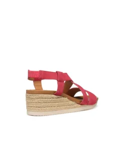Clearance Sandales compensées rouge GEOX Sandales